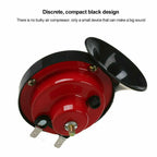 2PC 12V 300DB Super Loud Train Air Horn Waterproof Motorcycle Car Truck SUV Boat
