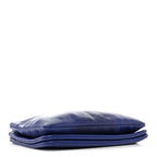 Lambskin Large Trio Crossbody Bag Indigo