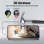 Entronix Clear Screen Protector Compatible with Galaxy S9 Plus - 2-Piece Combo