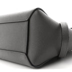 Grained Calfskin Nano Belt Bag Grey