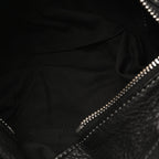 Calfskin Medium Paddington Satchel Black
