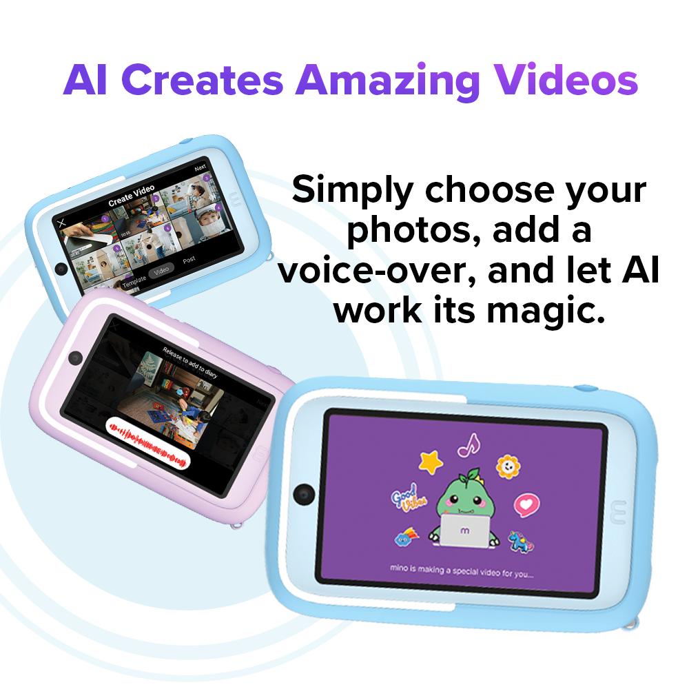 myFirst Camera 50 - Kids Ai Camera, HD Video  (Blue)