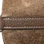 Taurillon Clemence Picotin Lock 22 MM Etoupe