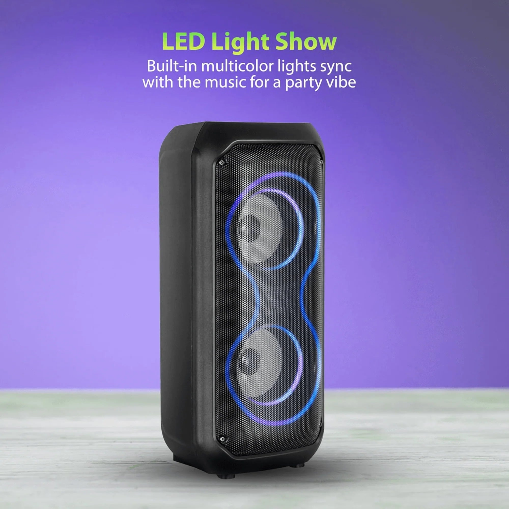 2X4-Inch High Efficiency Bluetooth Speaker System