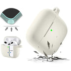 SAHARA - Silicone Case for Apple AirPods 3 (3rd Generation 2021) - Glow White