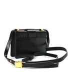 Smooth Calfskin 30 Montaigne Flap Bag Black
