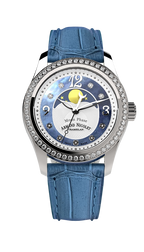 Armand Nicolet Ladies Watch M03 Moonphase 34mm Silver Blue
