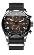 Armand Nicolet Men's Watch MM2 Chronograph 43mm Black