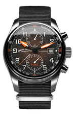 Armand Nicolet Men's Watch MM2 Chronograph 43mm Black