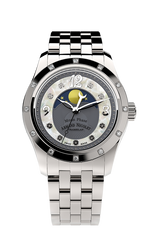 Armand Nicolet Ladies Watch M03 Moonphase 34mm Silver Grey