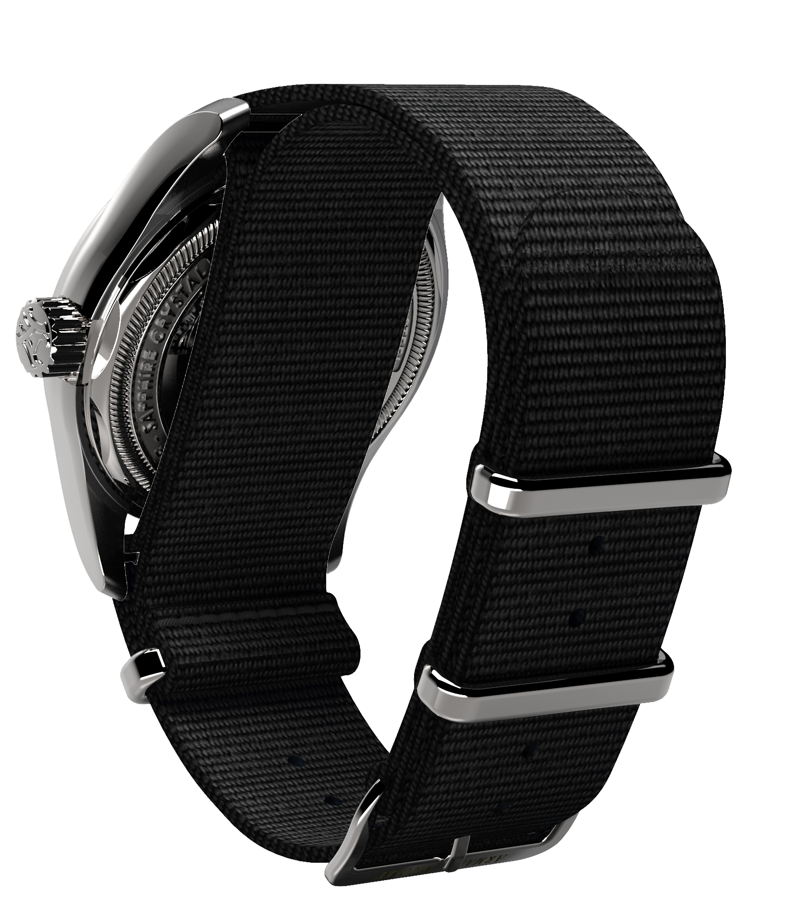 Armand Nicolet Men's Watch MM2 Date 43mm Black