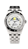 Armand Nicolet Ladies Watch M03 Moonphase 34mm Silver White