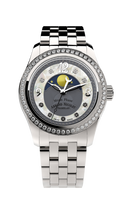 Armand Nicolet Ladies Watch M03 Moonphase 34mm Silver Grey