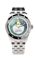 Armand Nicolet Ladies Watch M03 Moonphase 34mm Silver Green