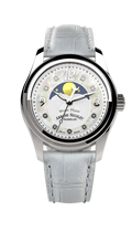 Armand Nicolet Ladies Watch M03 Moonphase 34mm White Silver
