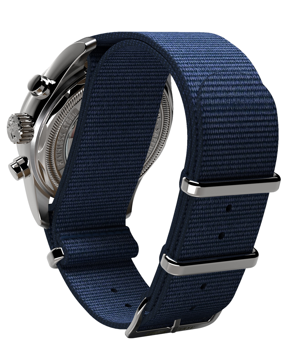 Armand Nicolet Men's Watch MM2 Chronograph 43mm Blue