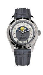 Armand Nicolet Ladies Watch M03 Moonphase 34mm Grey Silver