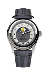 Armand Nicolet Ladies Watch M03 Moonphase 34mm Grey Silver