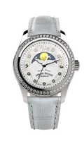 Armand Nicolet Ladies Watch M03 Moonphase 34mm Silver White
