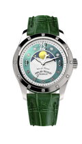 Armand Nicolet Ladies Watch M03 Moonphase 34mm Silver Green