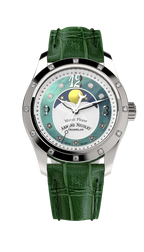 Armand Nicolet Ladies Watch M03 Moonphase 34mm Silver Green