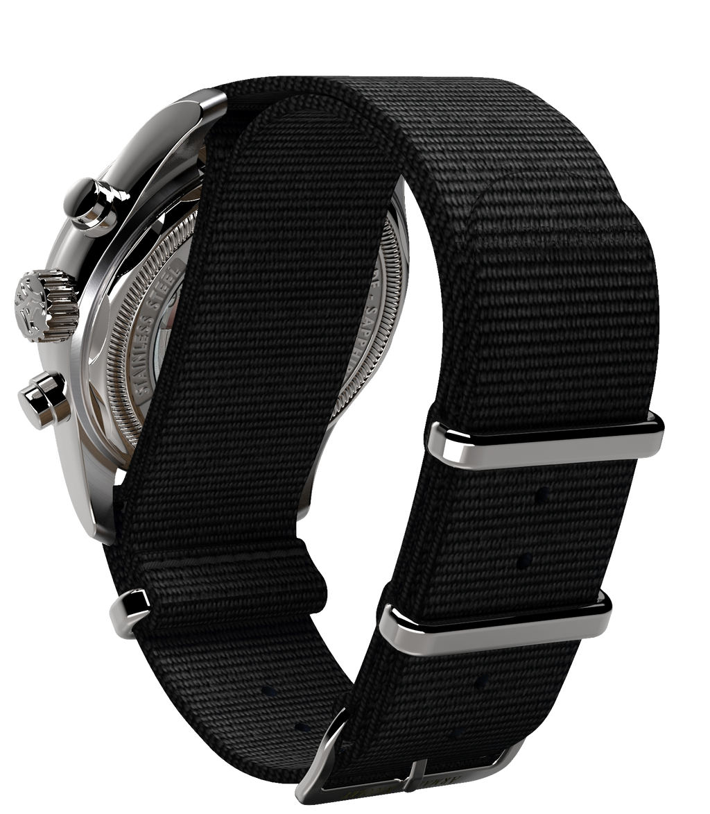 Armand Nicolet Men's Watch MM2 Chronograph 43mm Black
