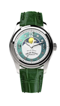 Armand Nicolet Ladies Watch M03 Moonphase 34mm Silver Green