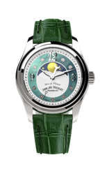 Armand Nicolet Ladies Watch M03 Moonphase 34mm Silver Green