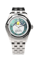 Armand Nicolet Ladies Watch M03 Moonphase 34mm Silver Green