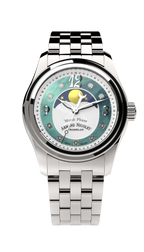 Armand Nicolet Ladies Watch M03 Moonphase 34mm Silver Green