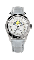 Armand Nicolet Ladies Watch M03 Moonphase 34mm Silver White