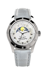 Armand Nicolet Ladies Watch M03 Moonphase 34mm Silver White
