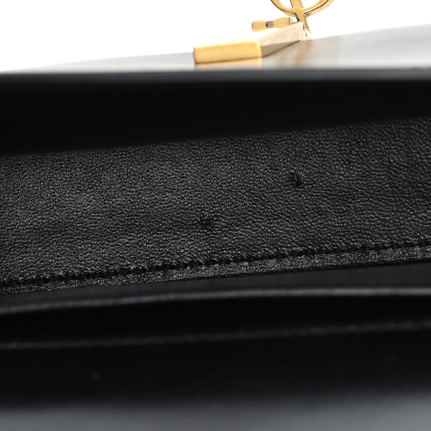 Box Calfskin Mini Voltaire Shoulder Bag Black