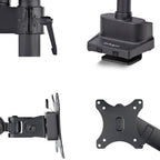 Desk Mount Monitor Arm Up to