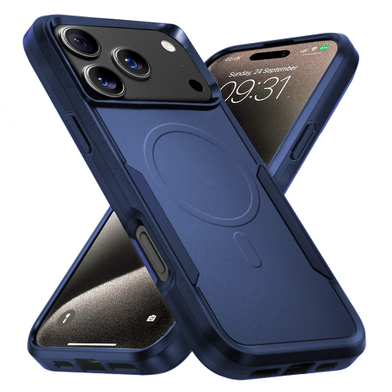 Entronix [Magnetic] Case Compatible with iPhone 17 Pro Max - Soft-Touch Dual-Layer Sleek Cover