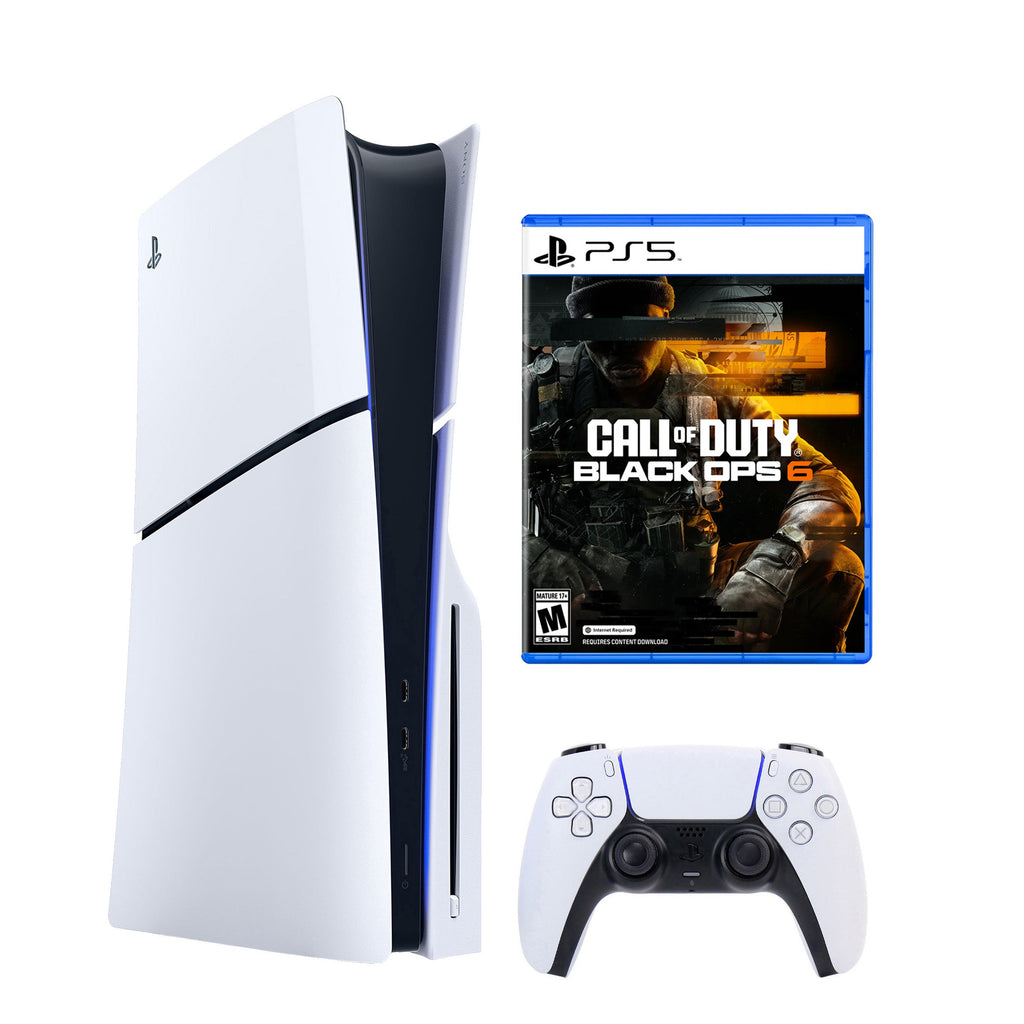PS5 Slim Core Console with Black Ops 6