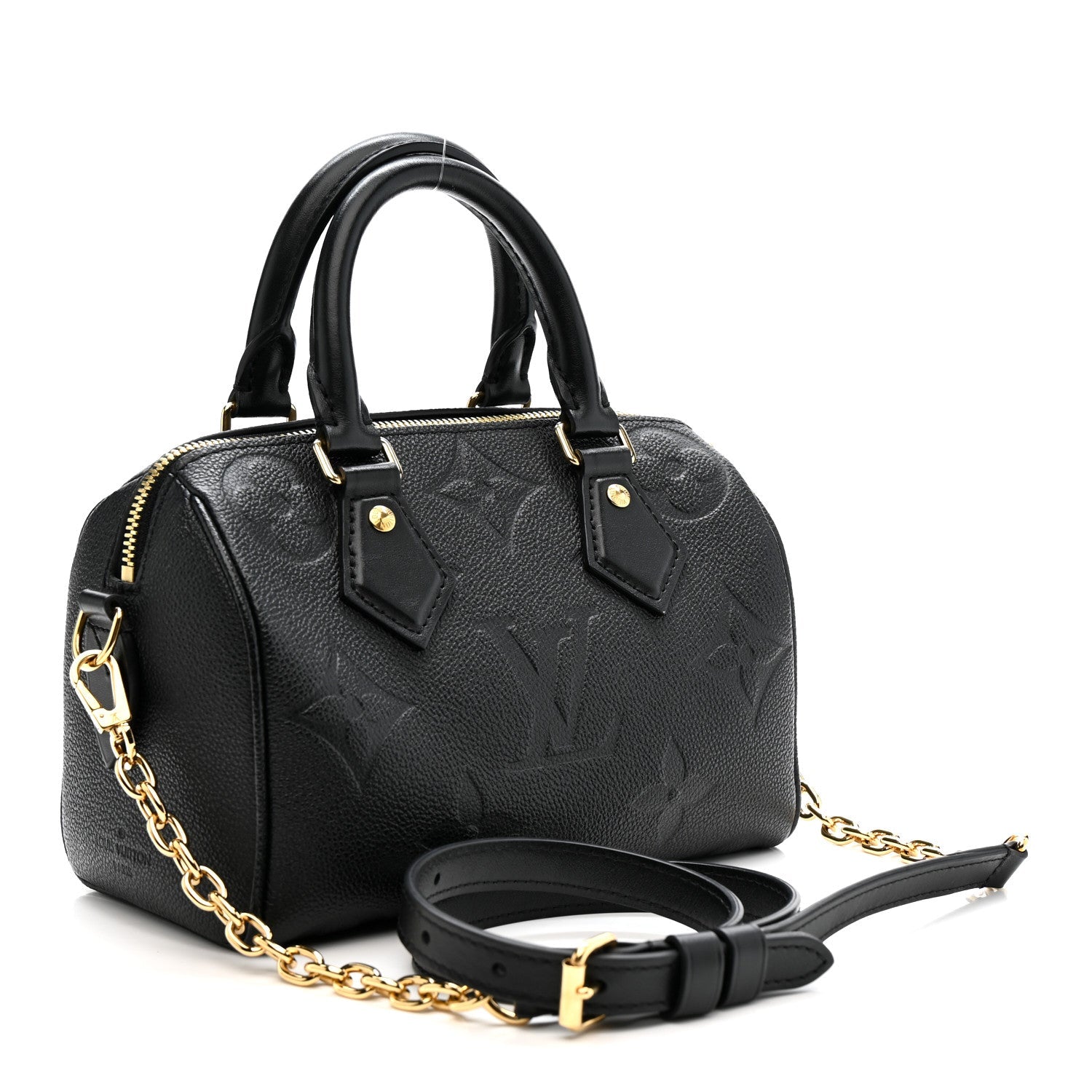 Empreinte Monogram Giant Speedy Bandouliere 20 Black