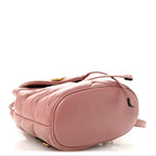 Nappa Chevron Matelasse GG Marmont Backpack Carmine Rose