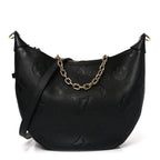 Empreinte Monogram Giant Loop Hobo Black