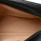 Calfskin Matelasse Small GG Marmont Chain Shoulder Bag Black