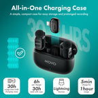 Movo NanoMic-L Lightning Wireless Lav Mic System