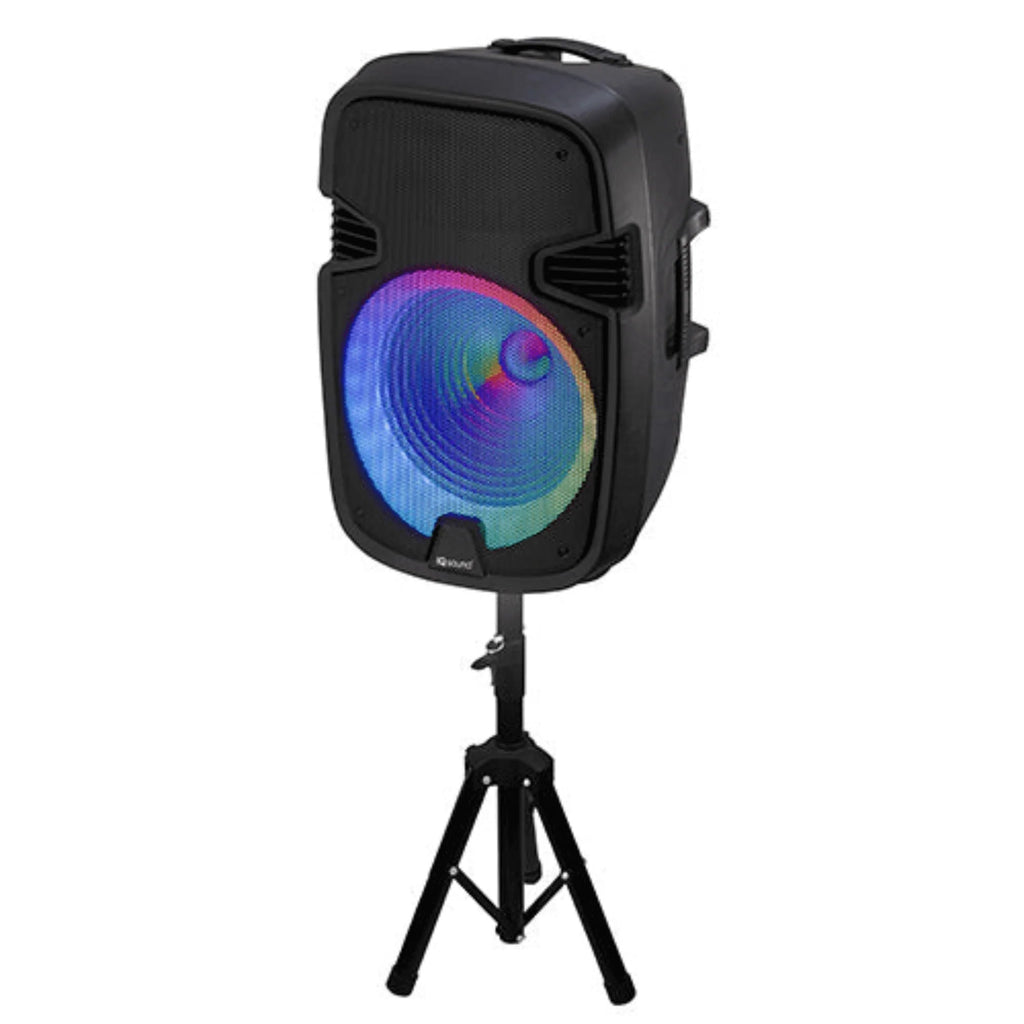 Supersonic 15" Portable Bluetooth Speaker with True Wireless Stereo & Mic (IQ-5715DJBT)