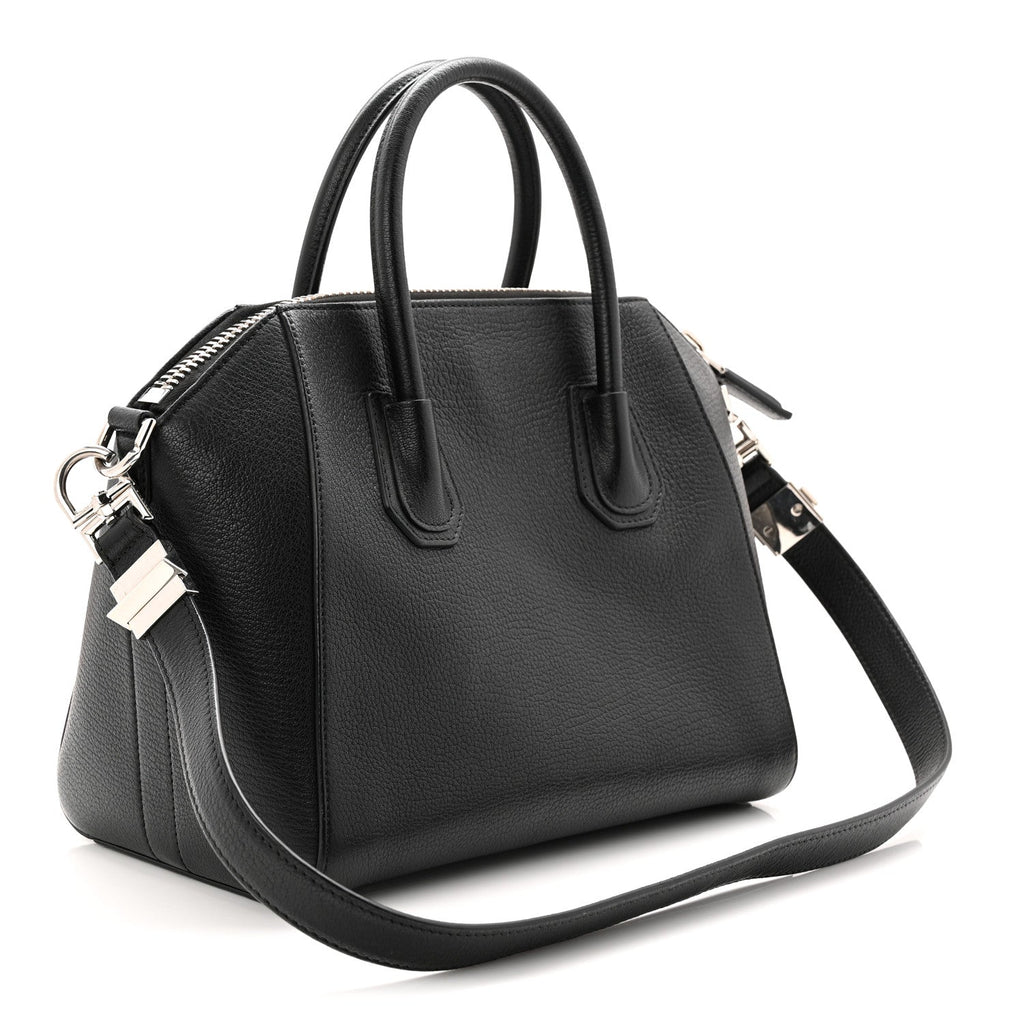 Sugar Goatskin Small Antigona Black