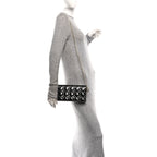 Patent Cannage Lady Dior Convertible Clutch Black