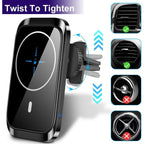 Entronix [Magnetic] Suction Cup Car Phone Holder - Fast Wireless Charging