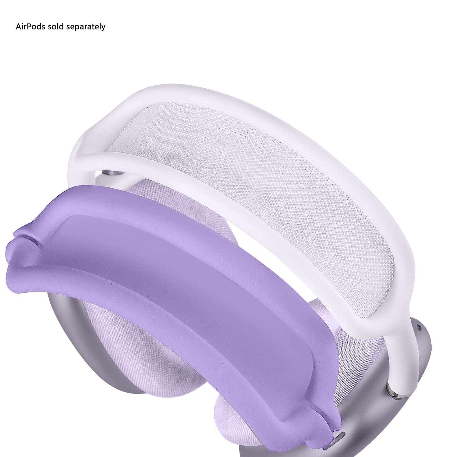 SAHARA - Silicone Combo Kit Case for Apple AirPods Max Headphones - Purple Orchid