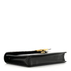 Vitello Cruise F is Fendi Bi-Color FF 1974 Embossed Medium Envelope Wallet On Chain Black Maya