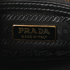 Saffiano Lux Mini Boston Crossbody Bag Black