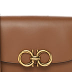 Calfskin Trapezio Crossbody Brown