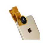 2X Teleconverter Lens Yellow For Iphone 6S/ 7/ 8 / Plus And Smartphones